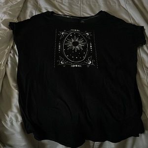 Gaiam black {TapShoe} yoga shirt size medium